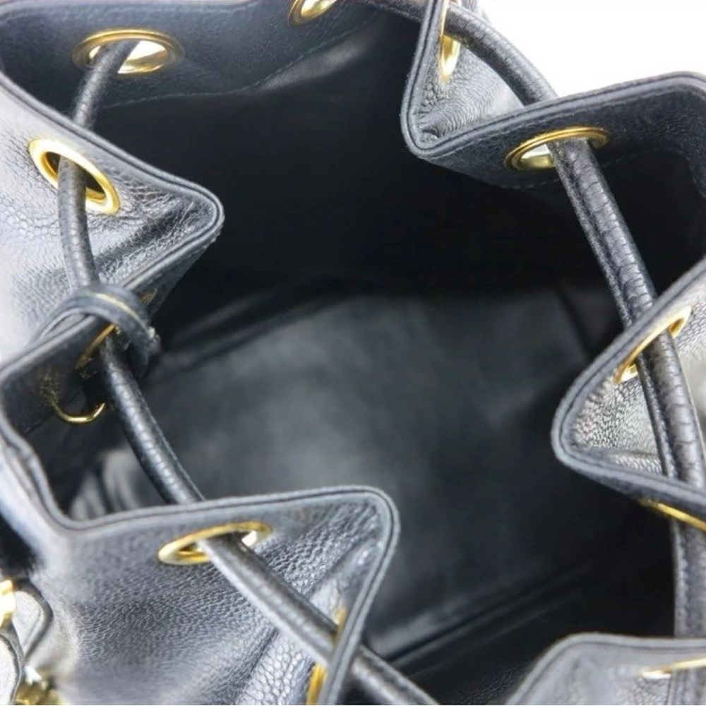 Chanel CC Logo Drawstring Backpack - Picture 9 of 17
